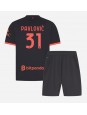 AC Milan Strahinja Pavlovic #31 Replika Tredje Kläder Barn 2026-27 Kortärmad (+ byxor)